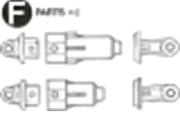 Tamiya F Parts For 58485