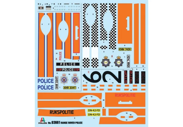Italeri Range Rover Police