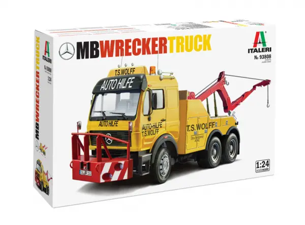 Italeri Mercedes-Benz wrecker truck — image 16 of 16
