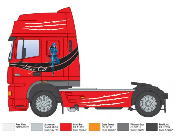 Italeri DAF XF 95 Super Space Cab — image 17 of 17