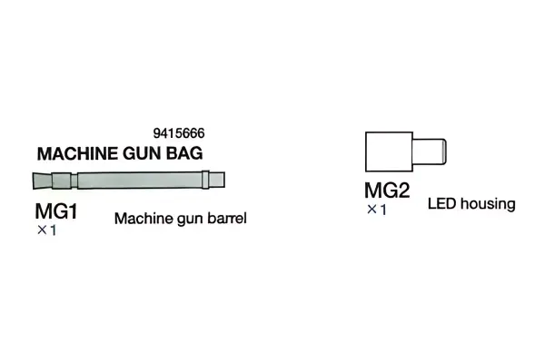 Tamiya Machine Gun Bag