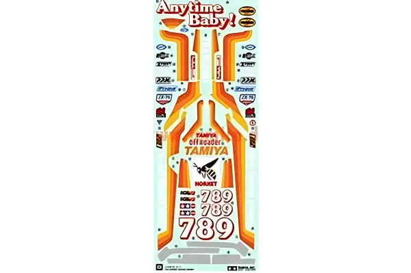 Tamiya Sticker Bag For 58336