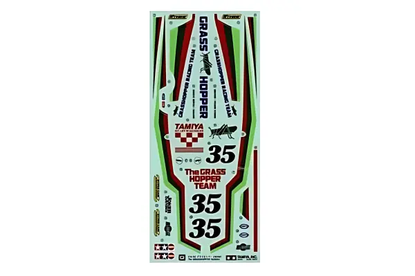 Tamiya Grasshopper Stickers