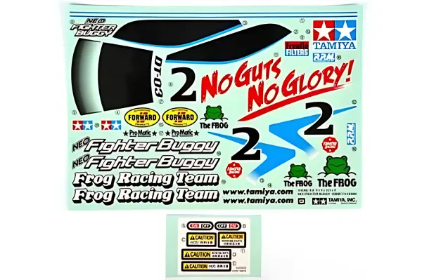 Tamiya Sticker For Neo Fighter Buggy