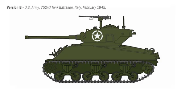 Italeri 1/35 Sherman M4A3 Wet