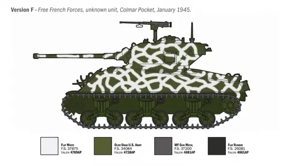 Italeri 1/35 Sherman M4A3 Wet — image 13 of 13