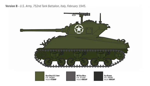 Italeri 1/35 Sherman M4A3 Wet — image 4 of 10