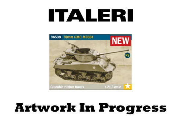 Italeri 90mm GMC M36B1