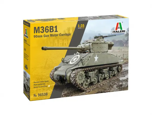 Italeri 90mm GMC M36B1 — image 11 of 13