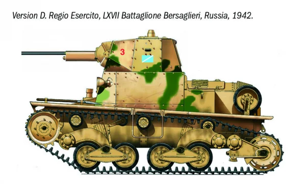 Italeri Carro Armato L6/40 — image 7 of 8