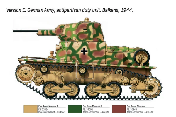 Italeri Carro Armato L6/40 — image 3 of 14