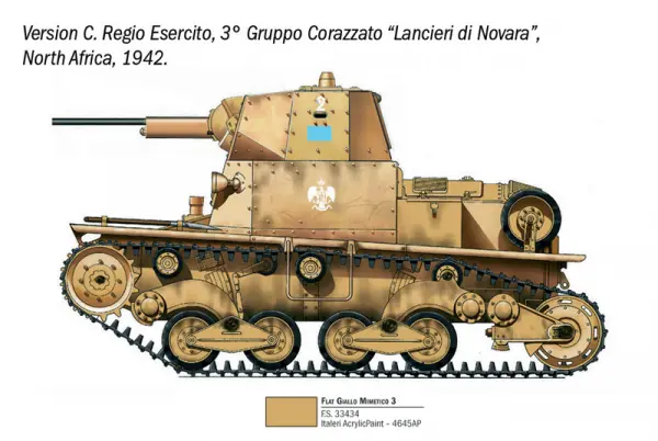 Italeri Carro Armato L6/40 — image 3 of 17
