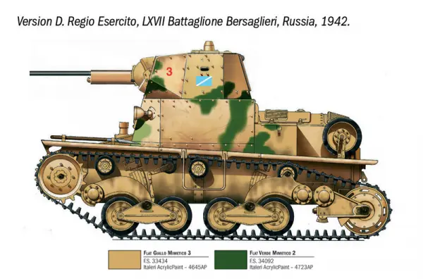 Italeri Carro Armato L6/40 — image 2 of 17