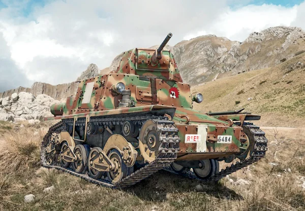 Italeri Carro Armato L6/40 — image 6 of 14