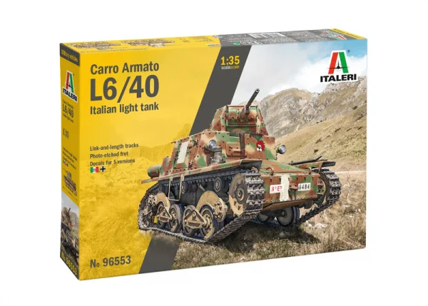Italeri Carro Armato L6/40 — image 5 of 14