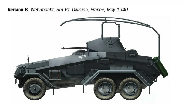 Italeri Sd.Kfz. 232. 6 Rad