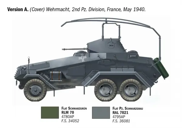 Italeri Sd.Kfz. 232. 6 Rad — image 2 of 12