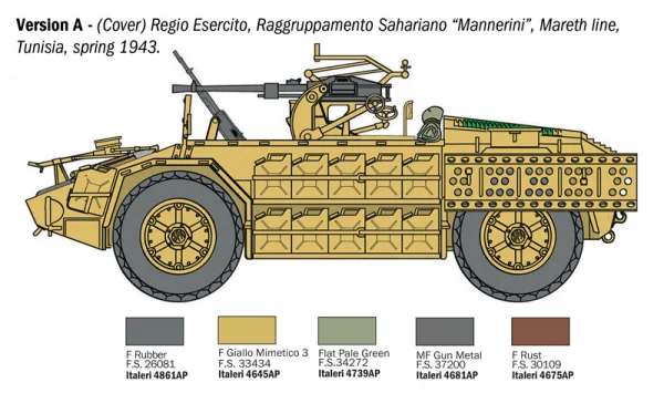 Italeri AS 42 Sahariana &mdash; image 7 of 8