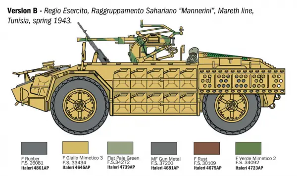 Italeri AS 42 Sahariana — image 9 of 9
