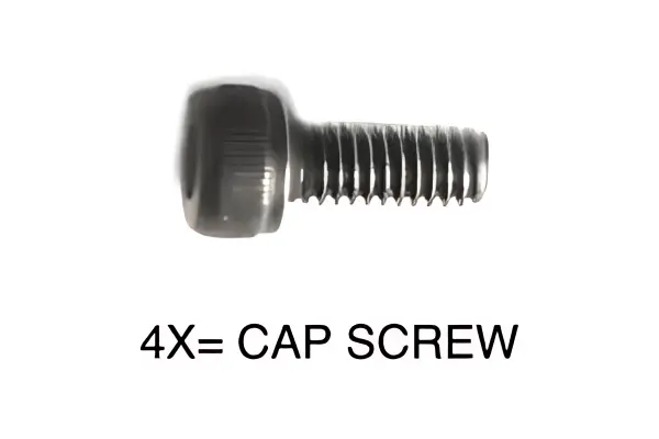 Tamiya 2.6mm X 6mm Cap Screw (4Pcs)