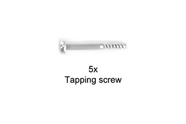 Tamiya 3X21mm Tapping Screw (5 Pcs)