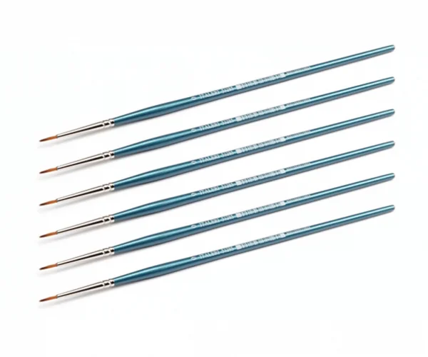 Italeri 0 Synth Round Brush W Brown Tip