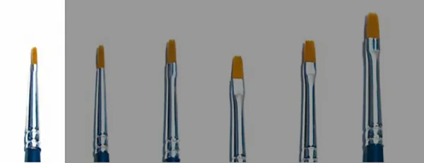 Italeri 000 Brush Synthetic Flat Singlepack — image 2 of 2
