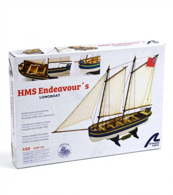 Artesania New H.M.S. EndeavourS Longboat**** — image 7 of 18