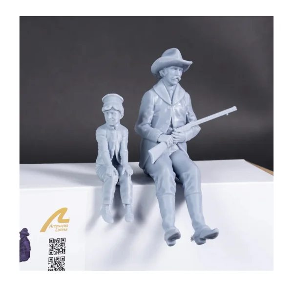 Set of 4 Wild West 1:12 Stagecoach Figures for AL20345