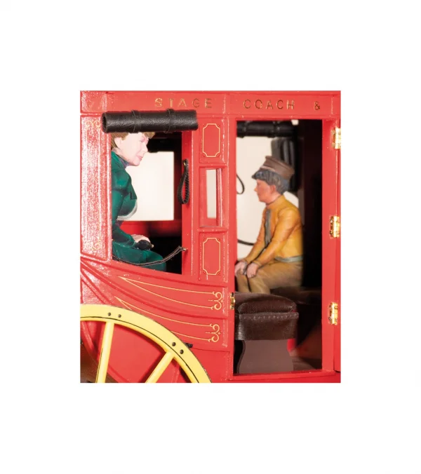 Set of 4 Wild West 1:12 Stagecoach Figures for AL20345 — image 13 of 23