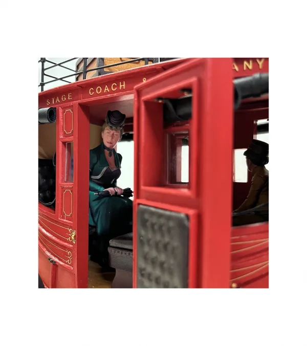 Set of 4 Wild West 1:12 Stagecoach Figures for AL20345 — image 12 of 23