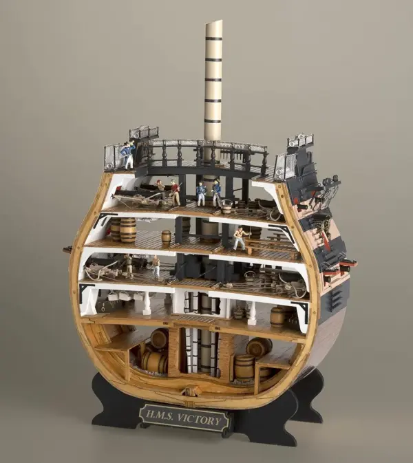 Artesania HMS Victory Cross Section 1:72 — image 4 of 20