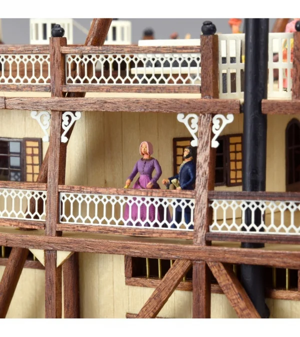 Artesania 1:80 Mississippi Paddle Steamer &mdash; image 5 of 19