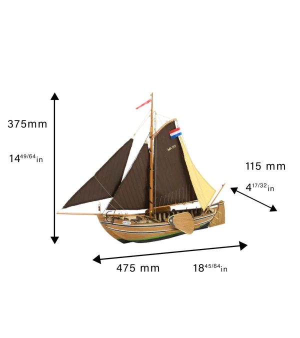 Artesania 1/35 Botter - Dutch Fishing Boat — image 4 of 8