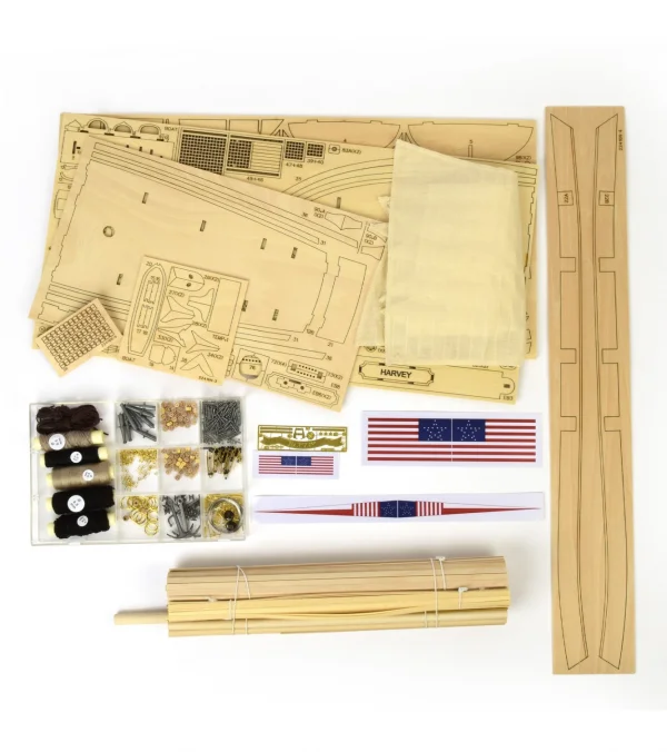 Artesania 1/60 Harvey American Schooner — image 5 of 23