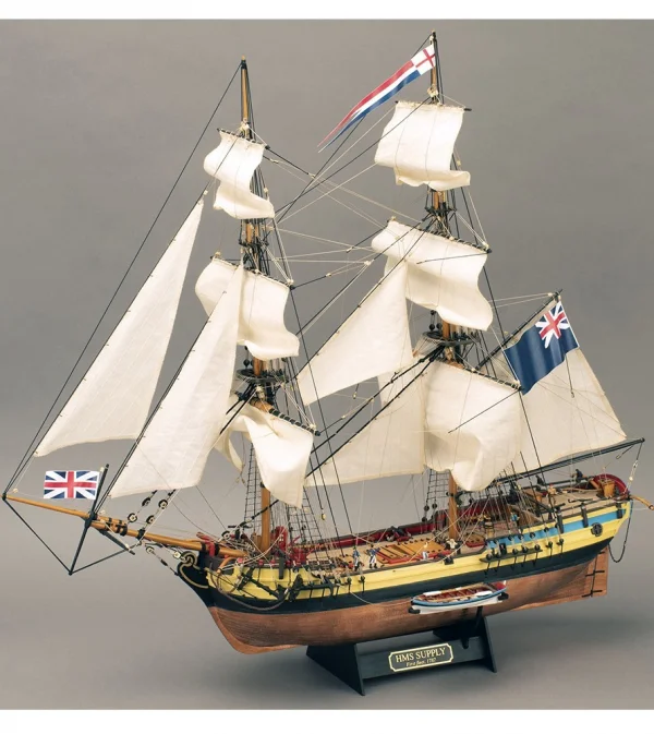 1/50 HMS Supply First Fleet + Figurines — image 1 of 25