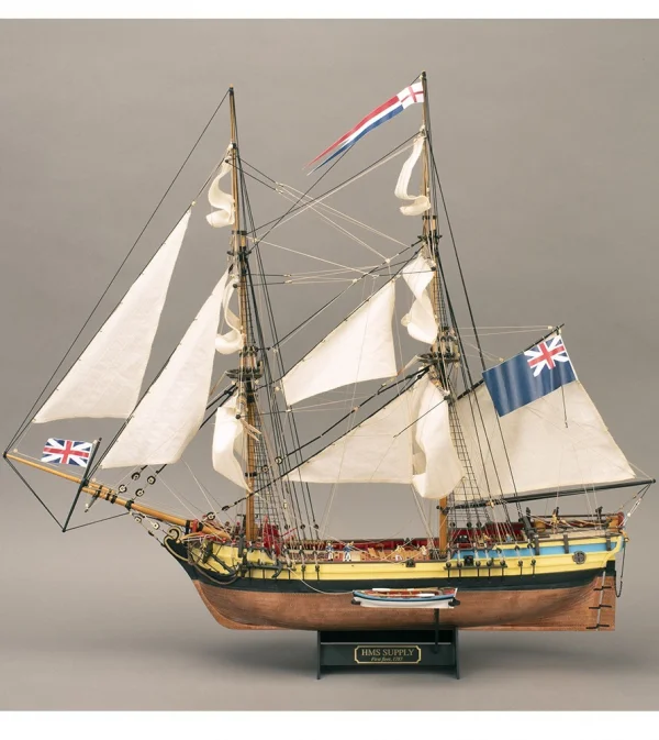 1/50 HMS Supply First Fleet + Figurines — image 3 of 25