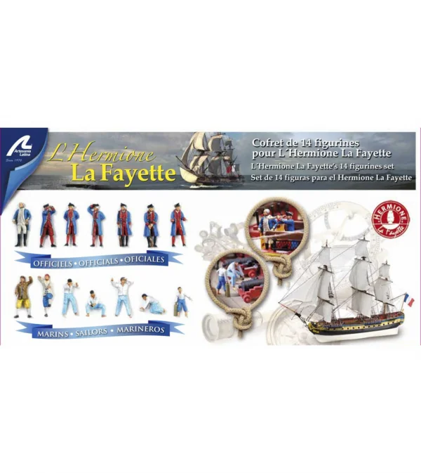 Artesania Set Of 14 Die Cast Figurines