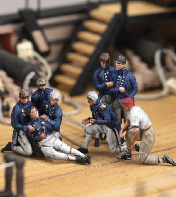 1:84 Royal Navy Officers - Set of 19 die cast figurines — image 6 of 7