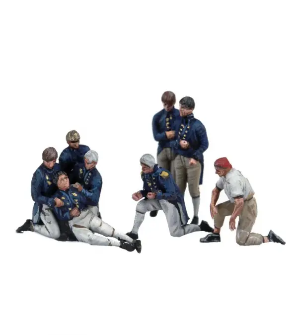 1:84 Royal Navy Officers - Set of 19 die cast figurines — image 7 of 7