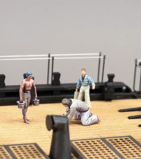 1:84 Age Of Sail Crew - Set of 19 die cast figurines — image 8 of 9