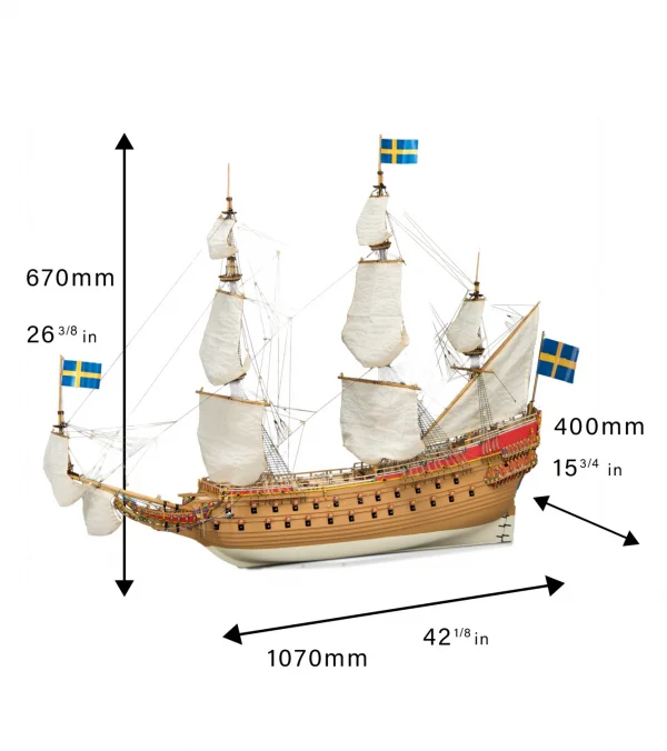Artesania 1/65 Vasa Swedich Warship 1626 — image 6 of 21