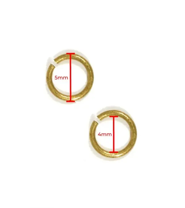 Artesania Brass Rings 4mm (100U) — image 5 of 5