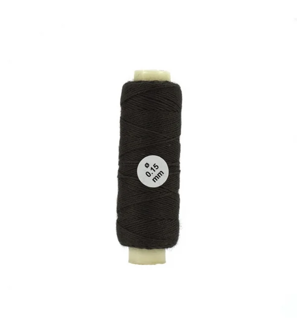 Artesania Cotton Thread Brown 0.15mm