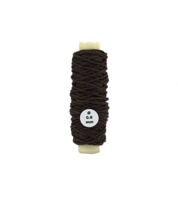 Artesania Cotton Thread Brown 0.75mm