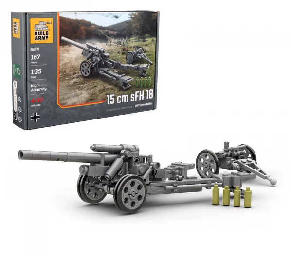 German 15cm SFH 18 Artillery