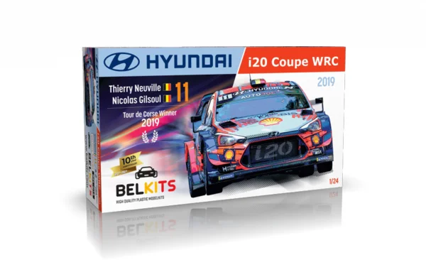 Tamiya Hyundai I20 Coupe WRC 2019 Neuville