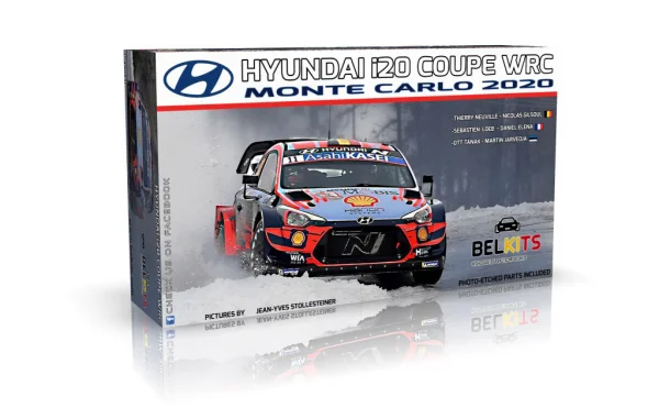 Tamiya Hyundai I20 Coupe WRC Monte Carlo