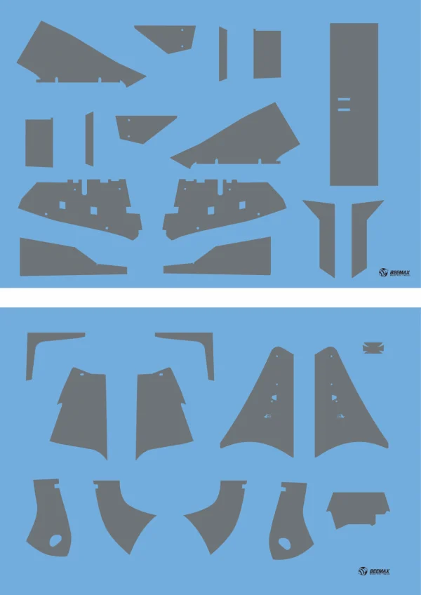 Detail Parts for 1:12 McLaren MP4/4