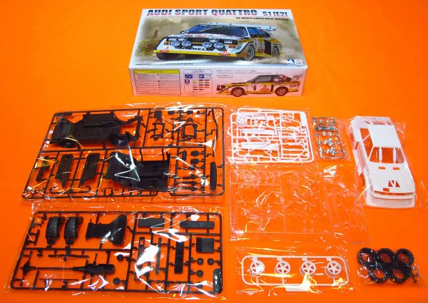 Audi quattro S1 E2 Montecarlo Rally 1986 #2 (rebox BEE-24017)